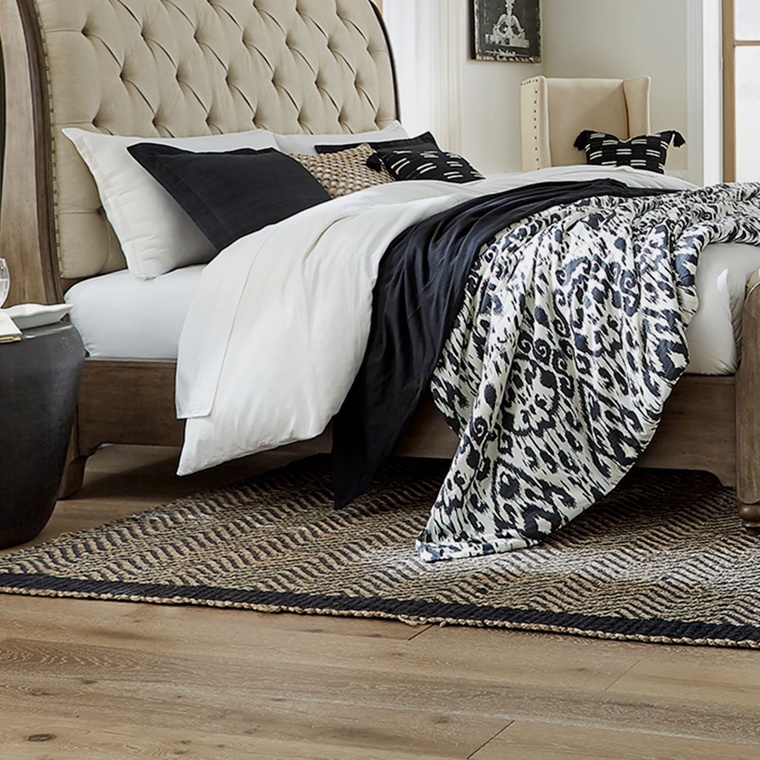 Americana Farmhouse Sleigh Bed Rails 615BR92