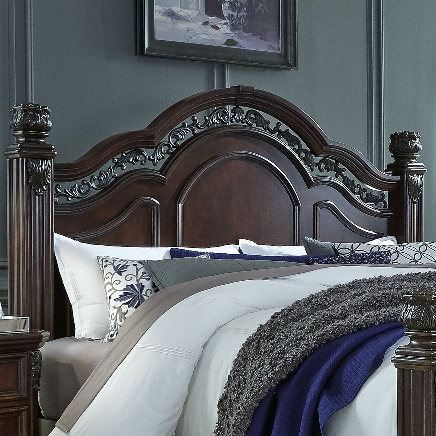 Messina Estates King Poster Headboard 737BR03