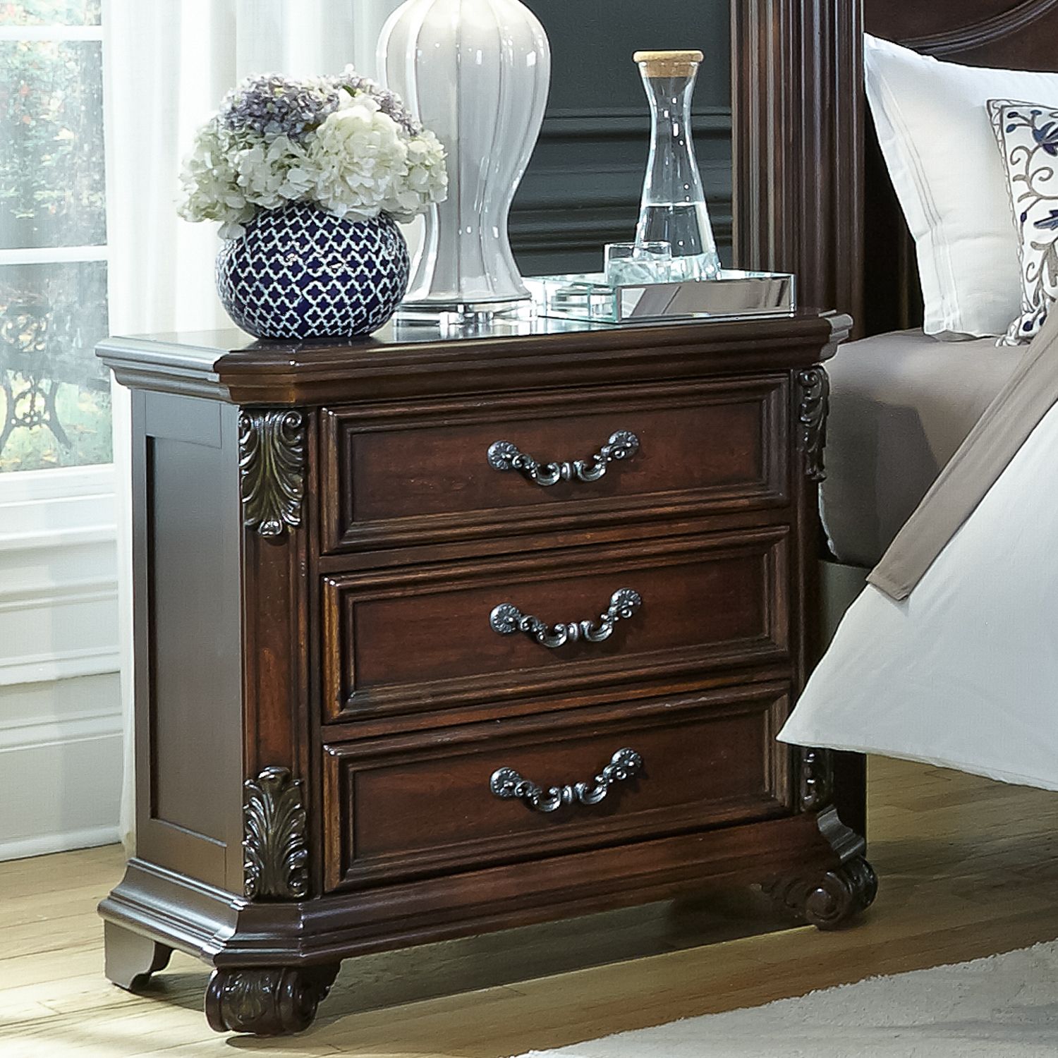 Liberty Furniture | Products | 3 Drawer Night Stand