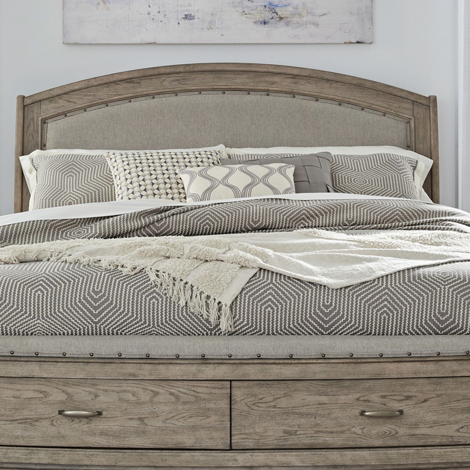Avalon Queen Upholstered Headboard 805BR23HU