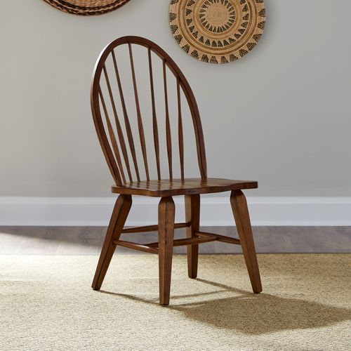 Liberty Furniture | Products | Bow Back Side Chair Oak