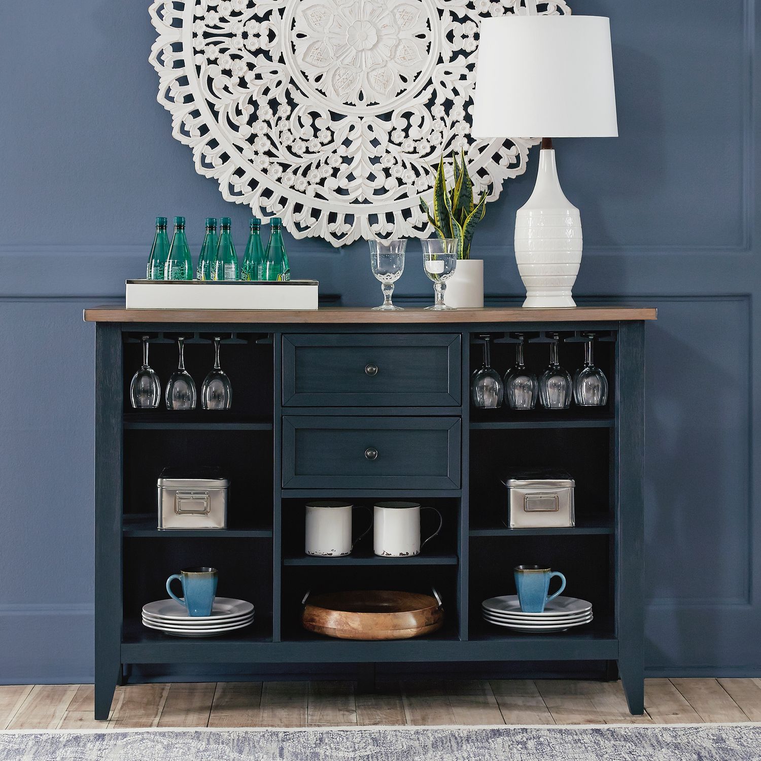Liberty Furniture | Products | Server Navy