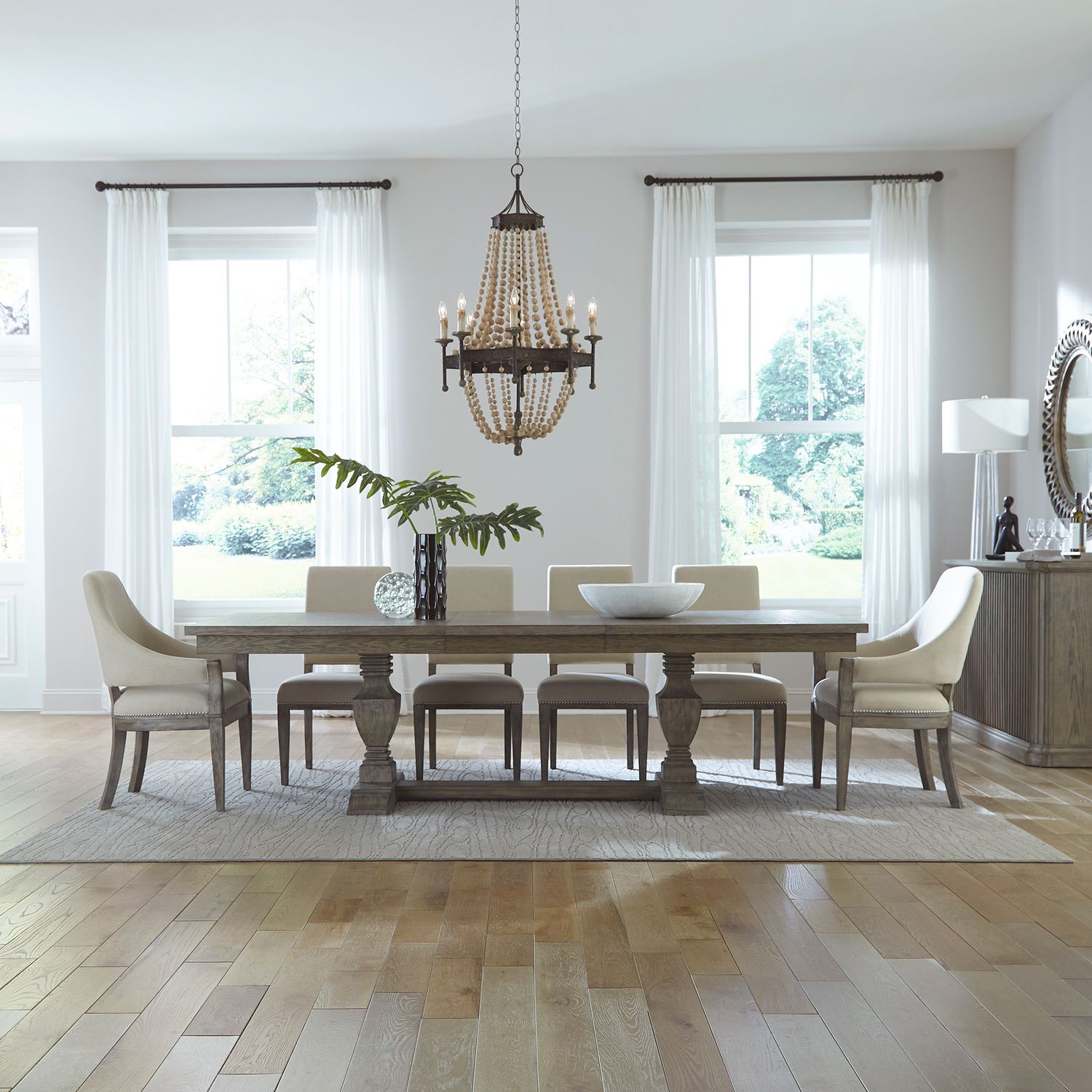 Liberty Furniture | Products | 7 Piece Trestle Table Set