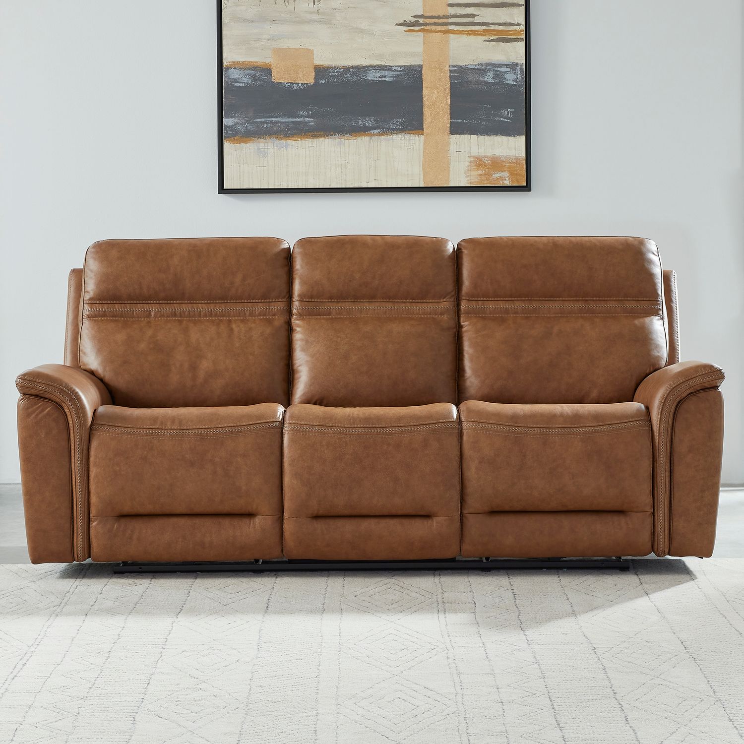 Liberty Furniture | Products | Sofa P 3 And Zg Camel