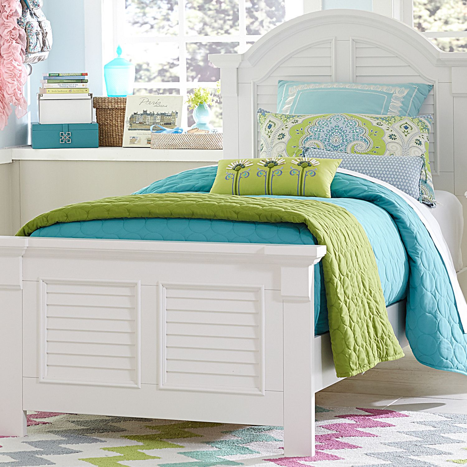Summer House Full Panel Headboard 607BR17