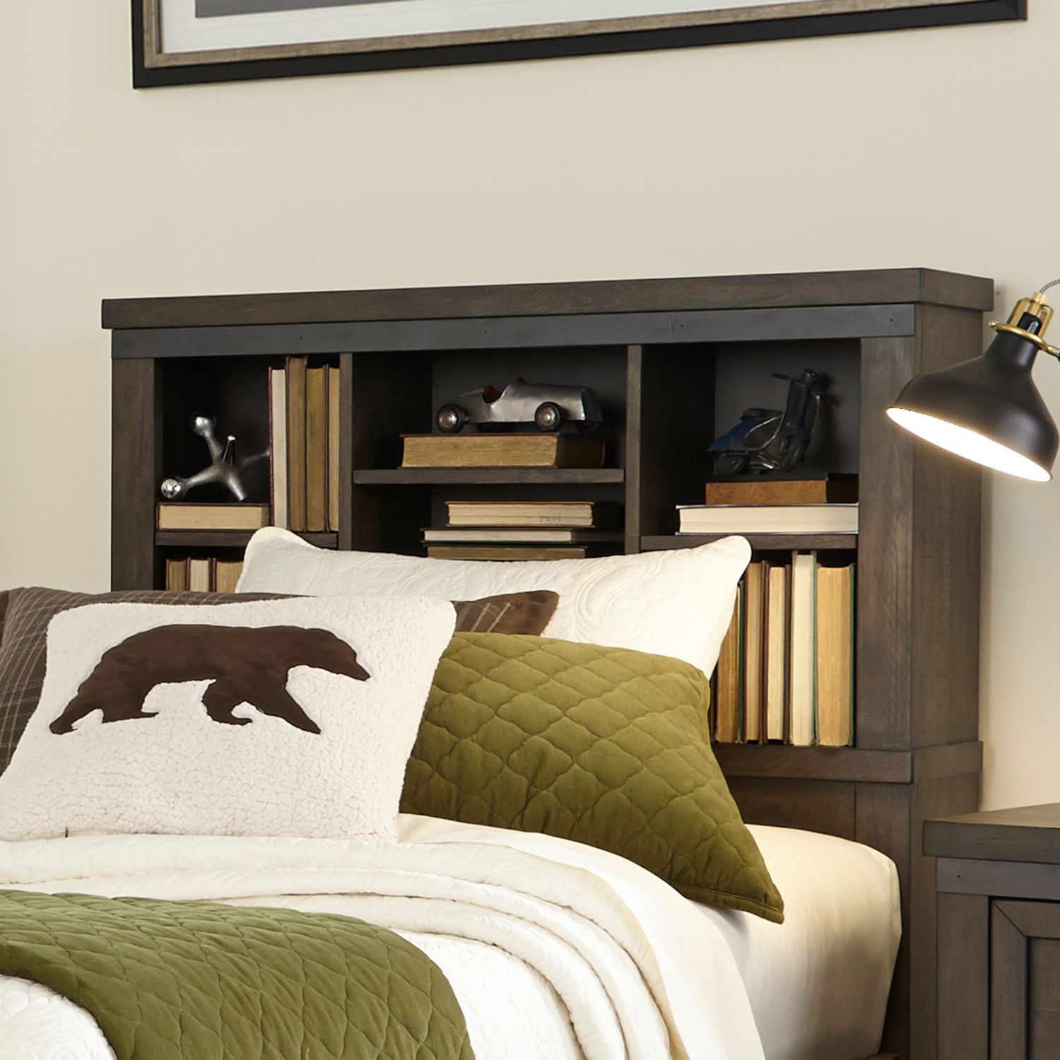 Thornwood Hills Full Bookcase Headboard 759BR17B